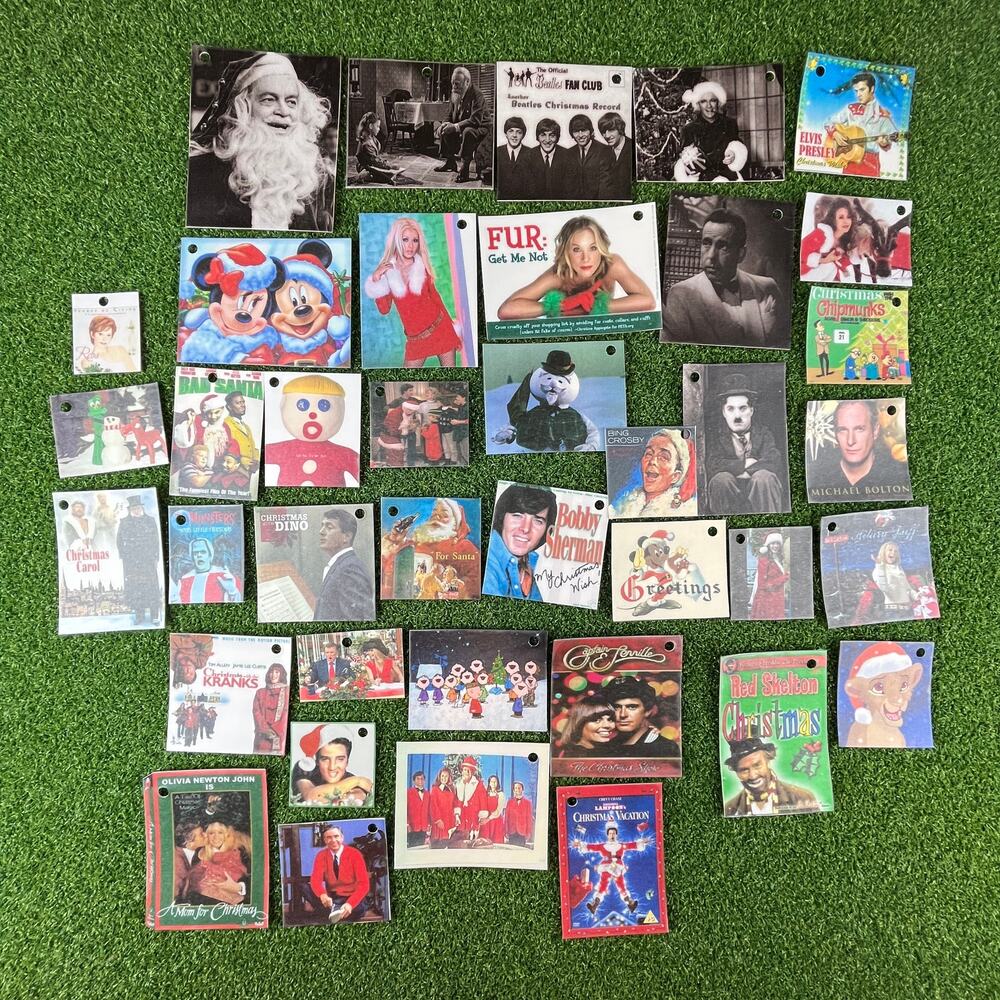 Vintage Lot Christmas Collectible Musical Tag Cards